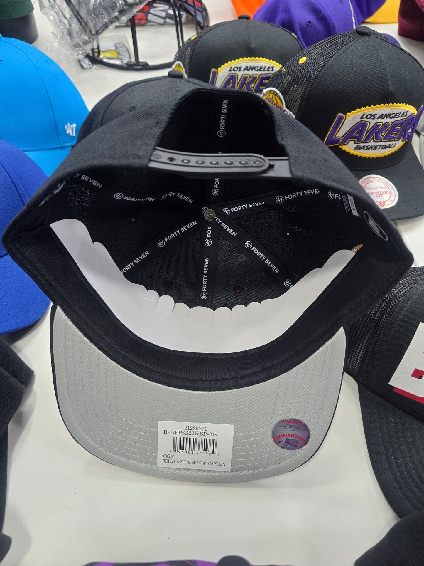 San Francisco Giants negra 47 plana - intershopgc - Tienda de gorras online - Maspalomas