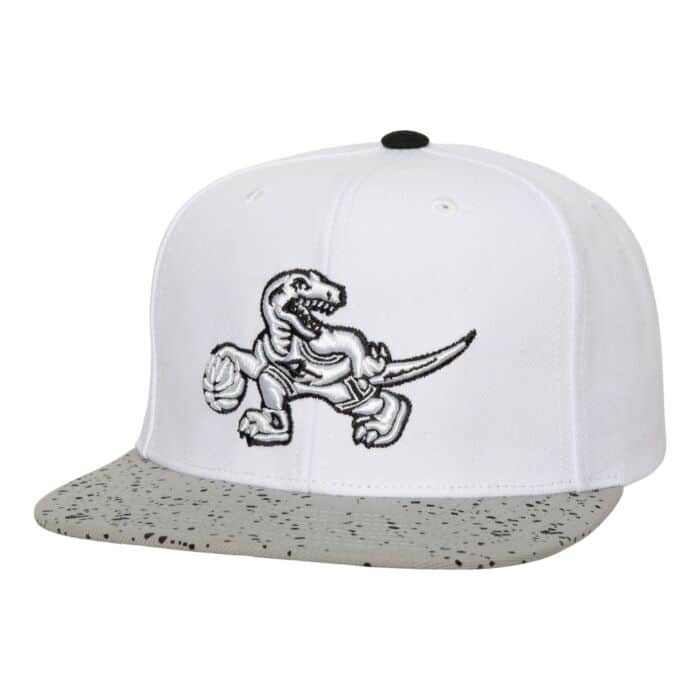 Toronto raptors cement top snapback blanca visera plana gris - intershopgc - Tienda de gorras online - Maspalomas