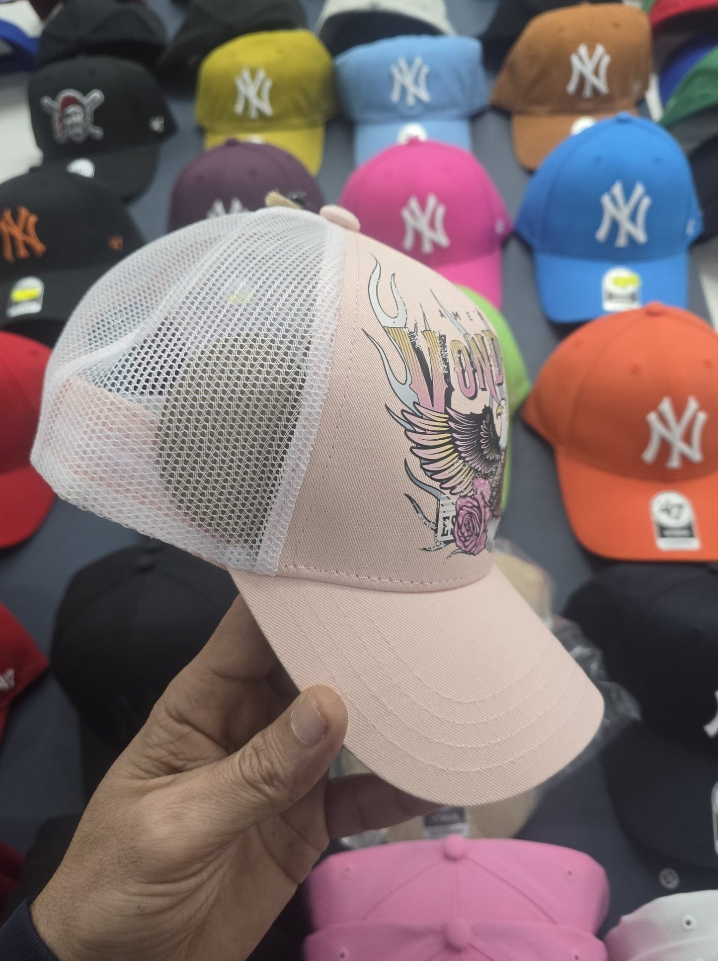 Von dutch águila rosa EAGLE RP - intershopgc - Tienda de gorras online - Maspalomas