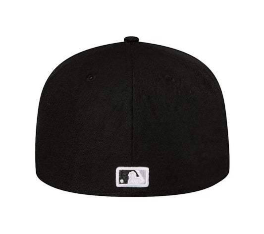 59FIFTY White sox negra gorra cerrada visera plana - intershopgc - Tienda de gorras online - Maspalomas