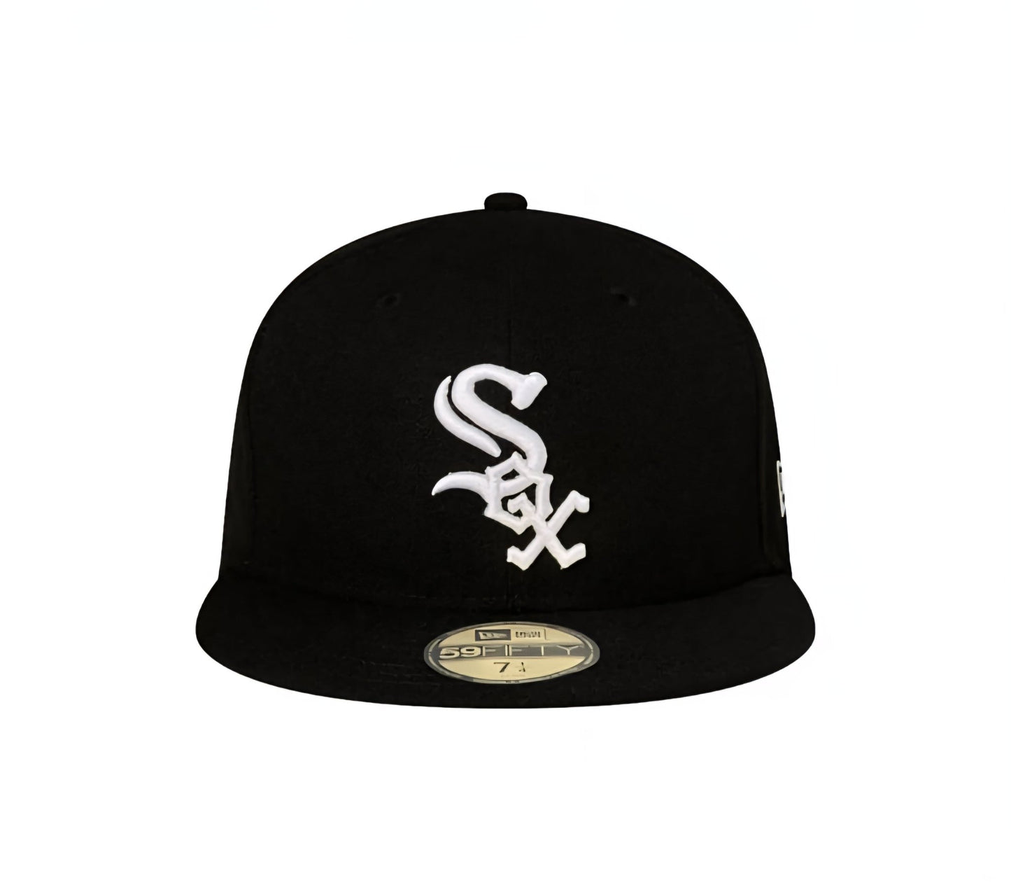 59FIFTY White sox negra gorra cerrada visera plana - intershopgc - Tienda de gorras online - Maspalomas
