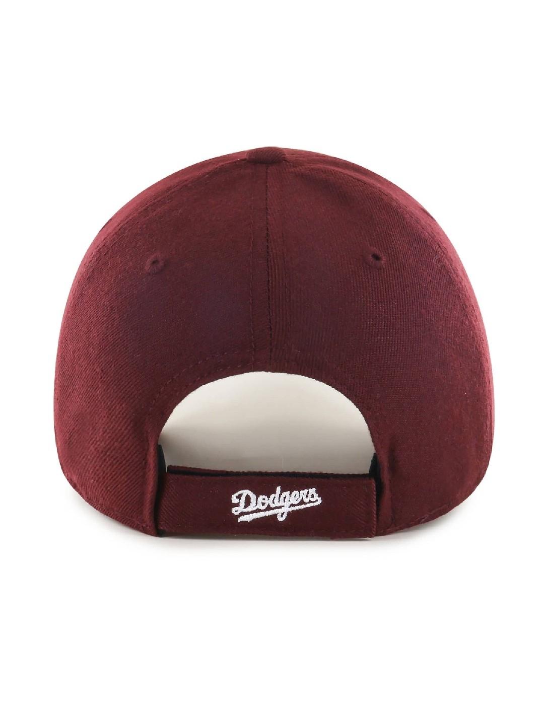 los angeles dodgers dark maroon 47' MVP VELCRO visera curva ajustable