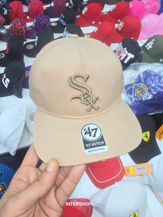 Gorra algodón sin estructura white sox khaki 47' CAPTAIN hitch