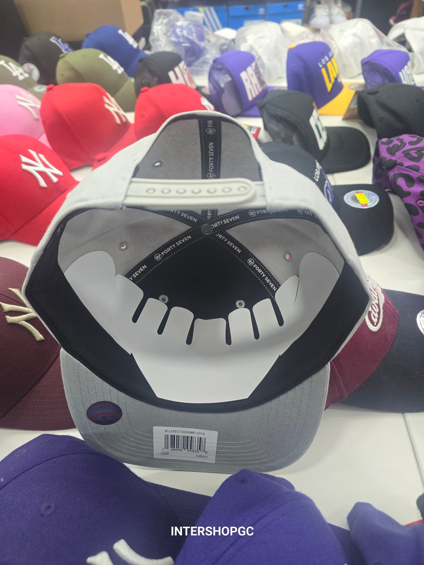 Gorra plana sin estructura gris pirates 47' CAPTAIN