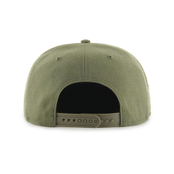 Pirates gorra verde snapback visera plana 47' Captain