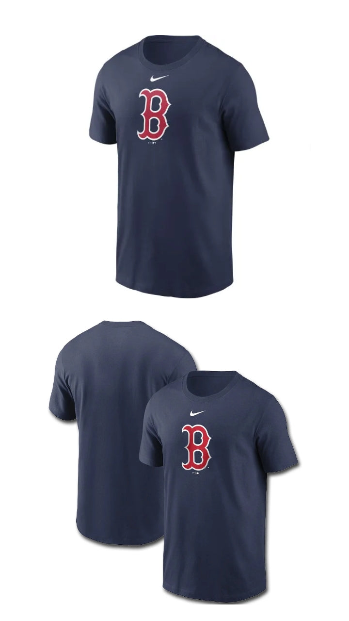 Camiseta nike azul marino de los red sox mlb