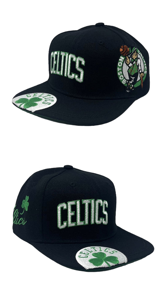 Boston celtics negra snapback mutiparche (edición limitada) M&N