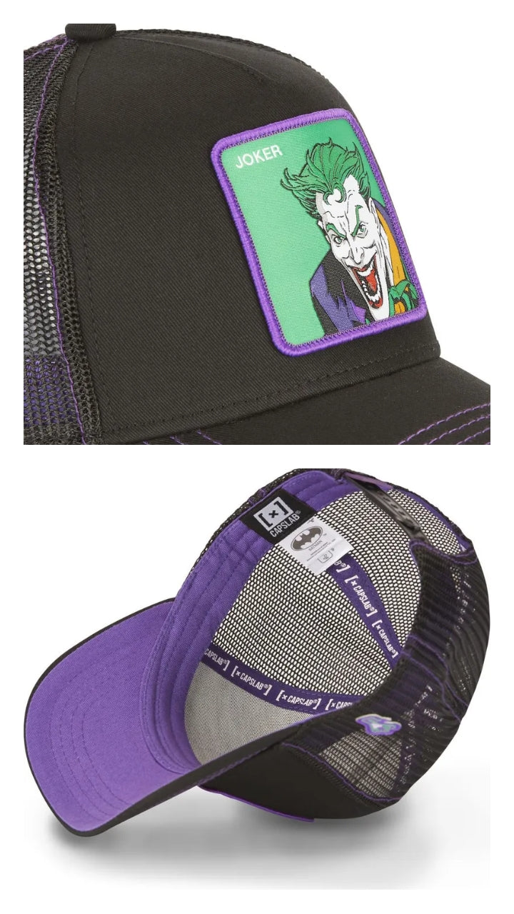 Gorra joker JOK1 negra trucker