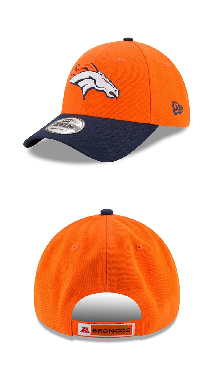 9FORTY VELCRO Denver Broncos naranja y azul