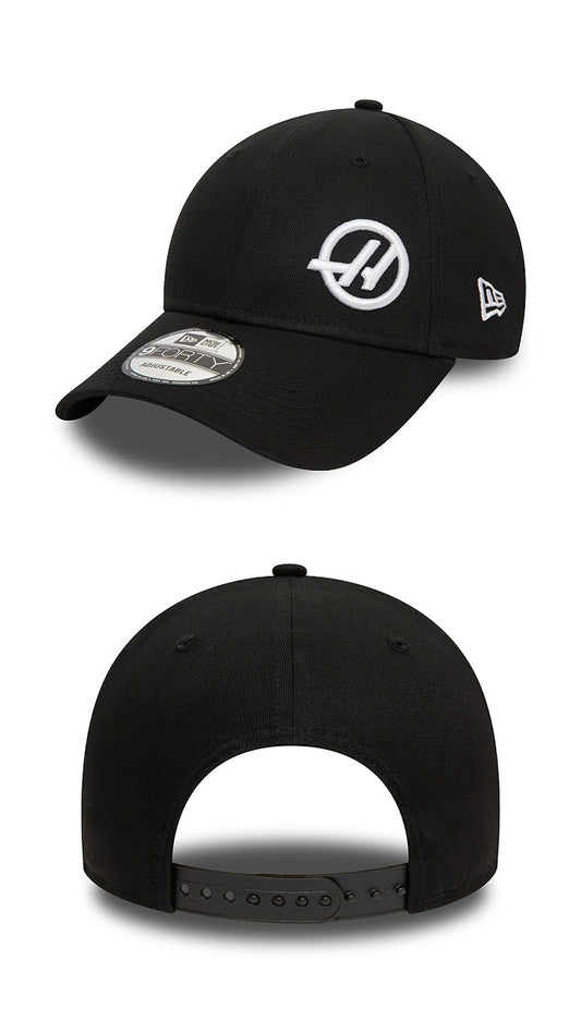 Gorra Haas negra adjustable snapback