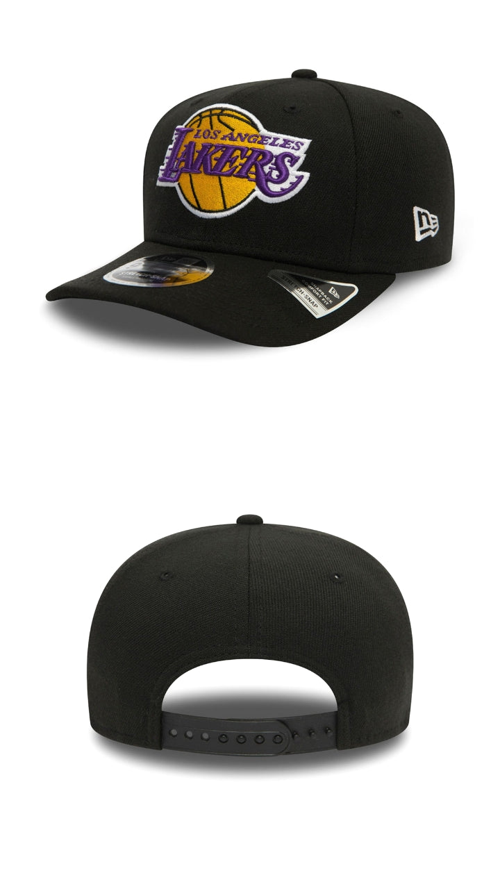 Gorra negra LA Lakers 9FIFTY STRETCH snapback