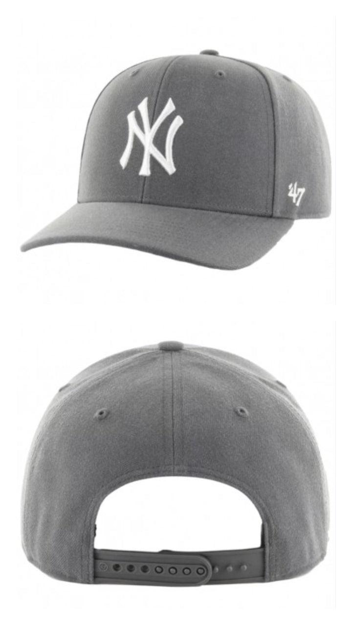 Gorra semi-curva gris mvp dp 47 ny yankees