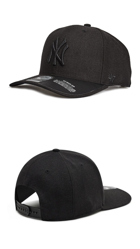 Gorra semi curva New York Yankees Cold Zone '47 negra negro