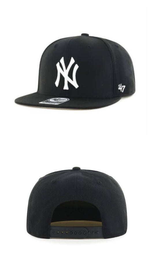 Gorra plana negra ny 47' CAPTAIN