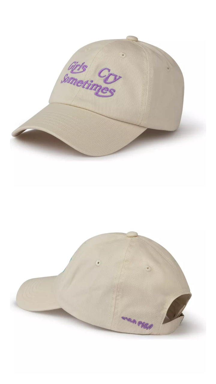 Gorra Pica Pica beige girls cry sometimes strapback