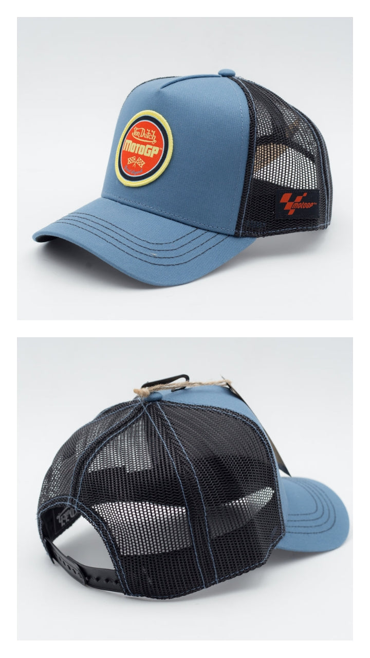 Trucker Von Dutch x motogp azul y negra MOTO GP6