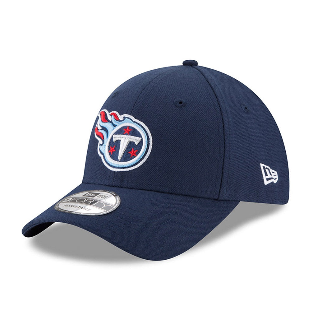 Gorra New Era Tennessee Titans NFL The League Azul 9FORTY cierre con velcro