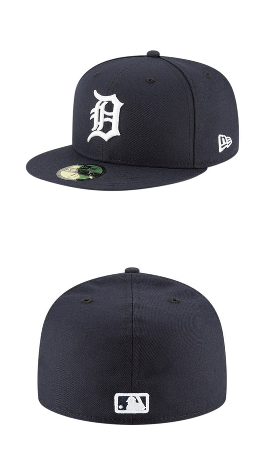 59FIFTY Detroit Tigers azul navy gorra cerrada visera plana