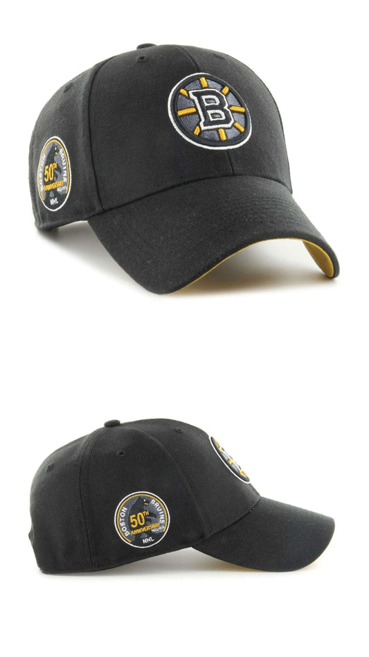 Boston Bruins negra Snapback 47