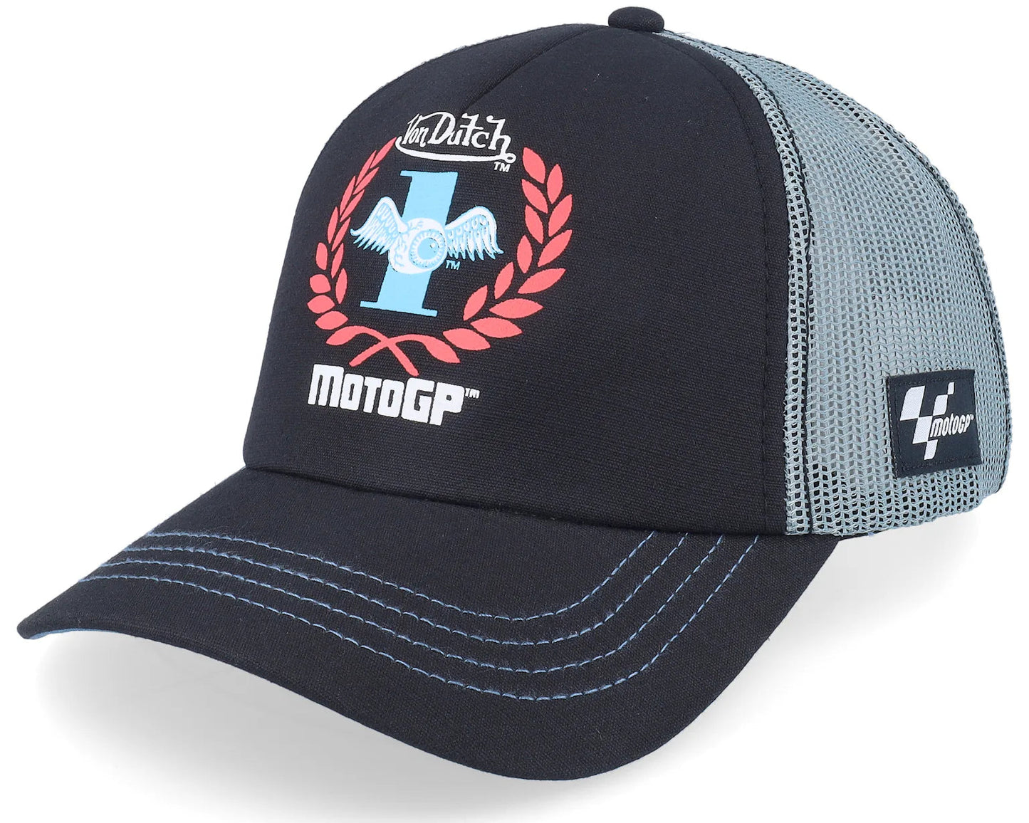 Trucker Von Dutch x motogp negra y gris MOTO GP4