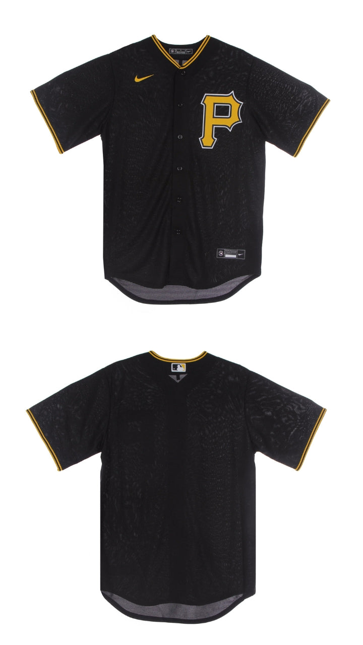 Jersey NIKE ®️ baseball béisbol pirates negra