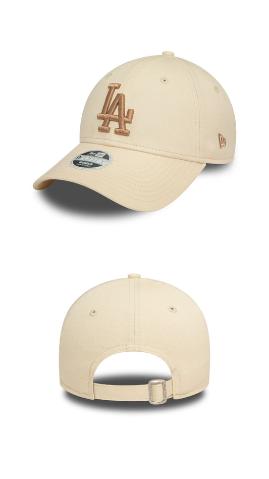 LA Dodgers mujer League Beige 9FORTY strapback