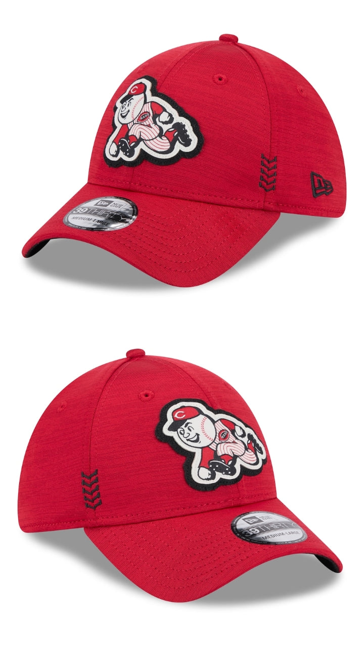 Gorra cerrada visera curva roja cincinatti reds