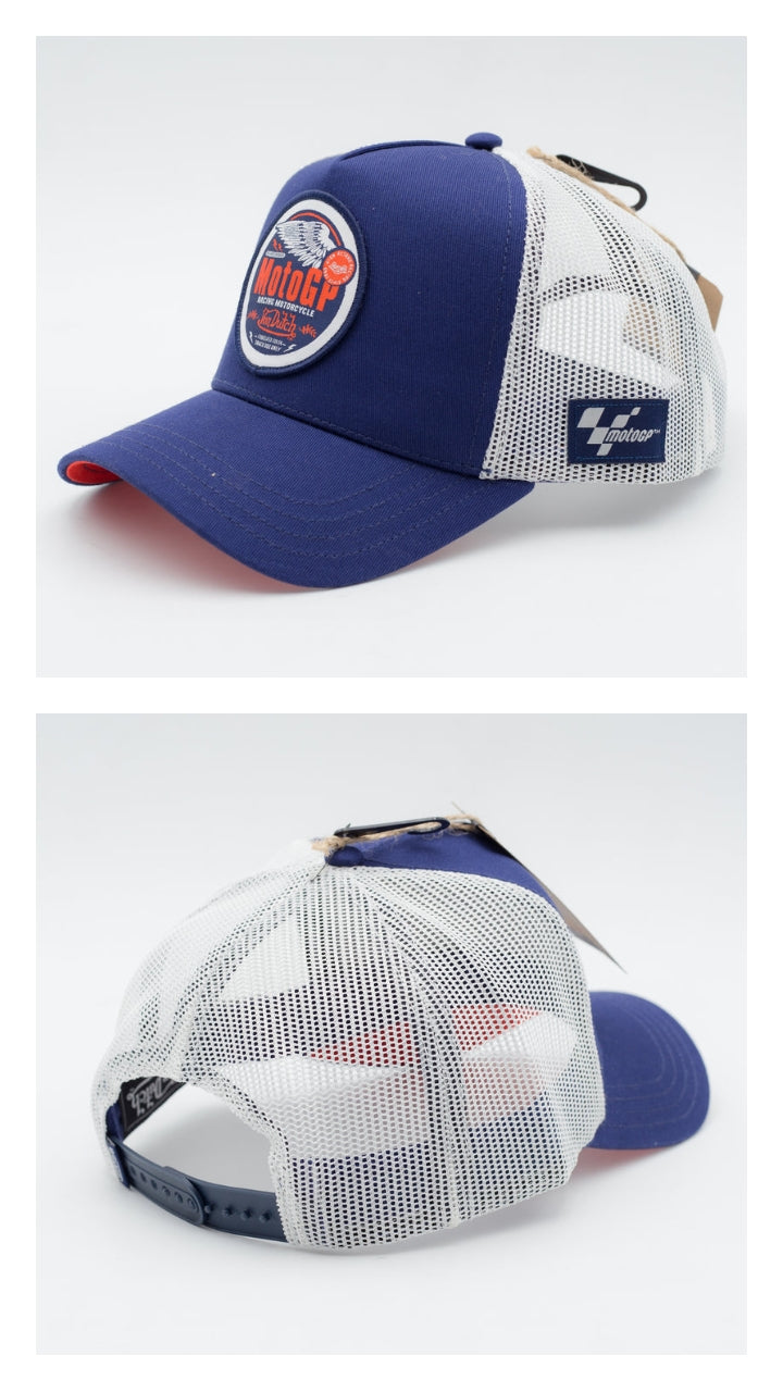 Trucker Von Dutch x motogp azul y beige MOTO GP2