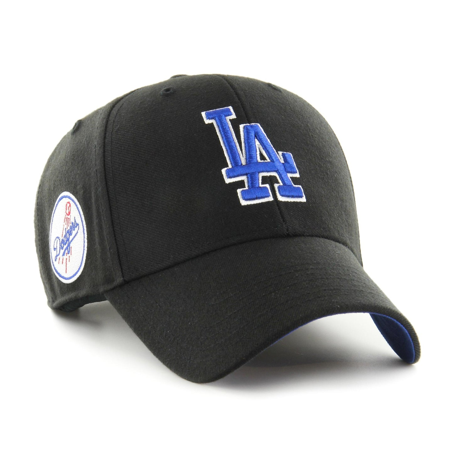 LA dodgers negra 47' MVP SNAPBACK logo lateral bordado