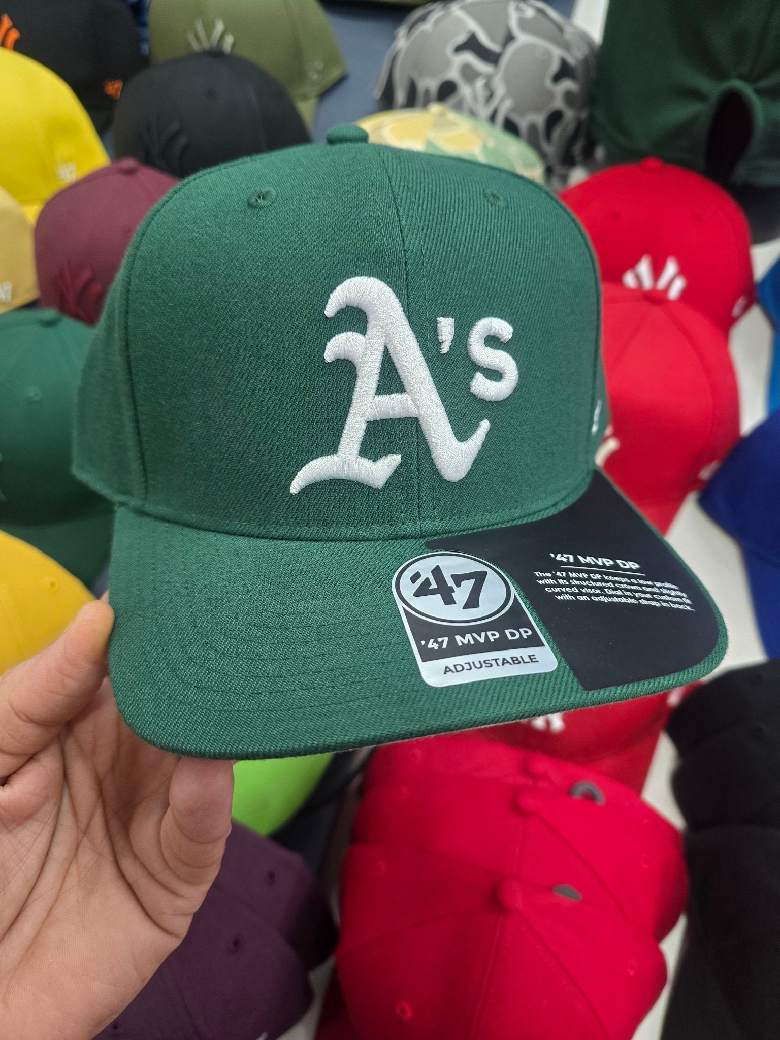 As verde oscuro visera semiplana snapback 47 mvp dp - intershopgc - Tienda de gorras online - Maspalomas