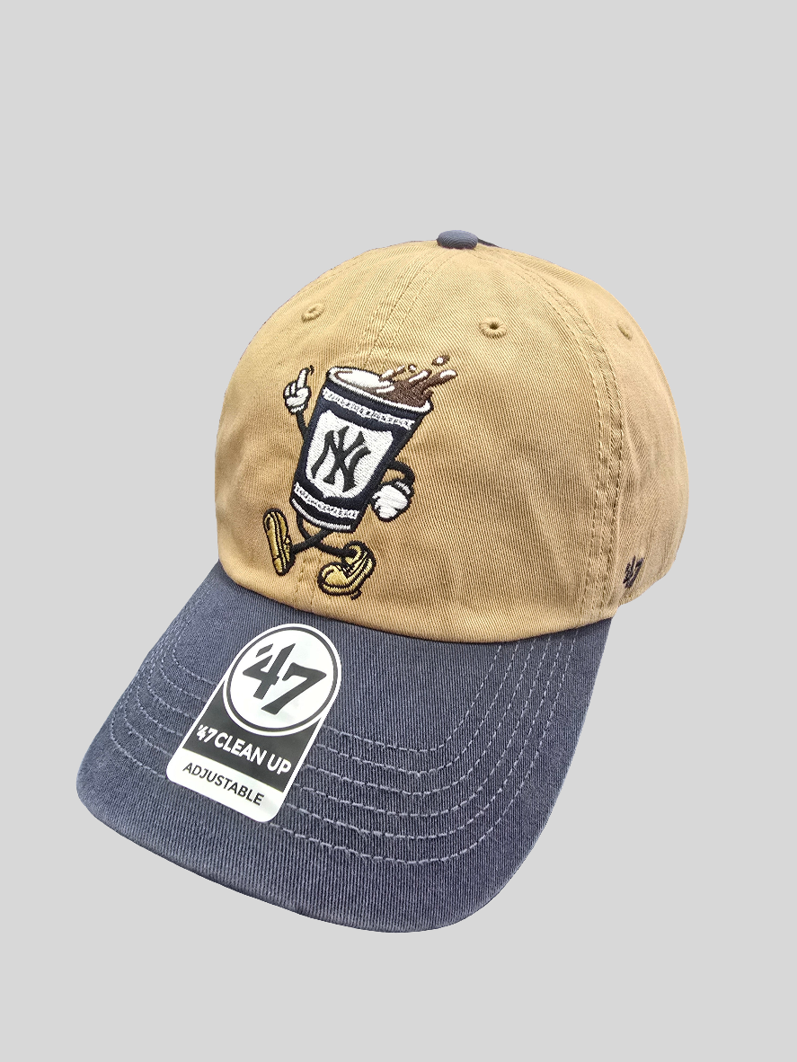 Gorra '47 NY yankees khaki blue navy clean up icon café