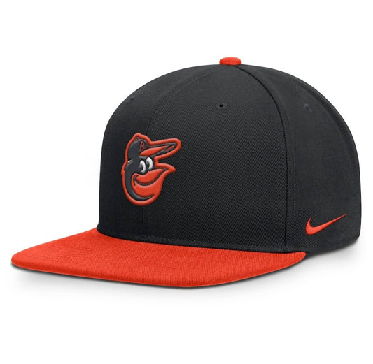 Baltimore Orioles Nike Primetime Pro Dri - FIT negra y naranja - Mundogorrasgc