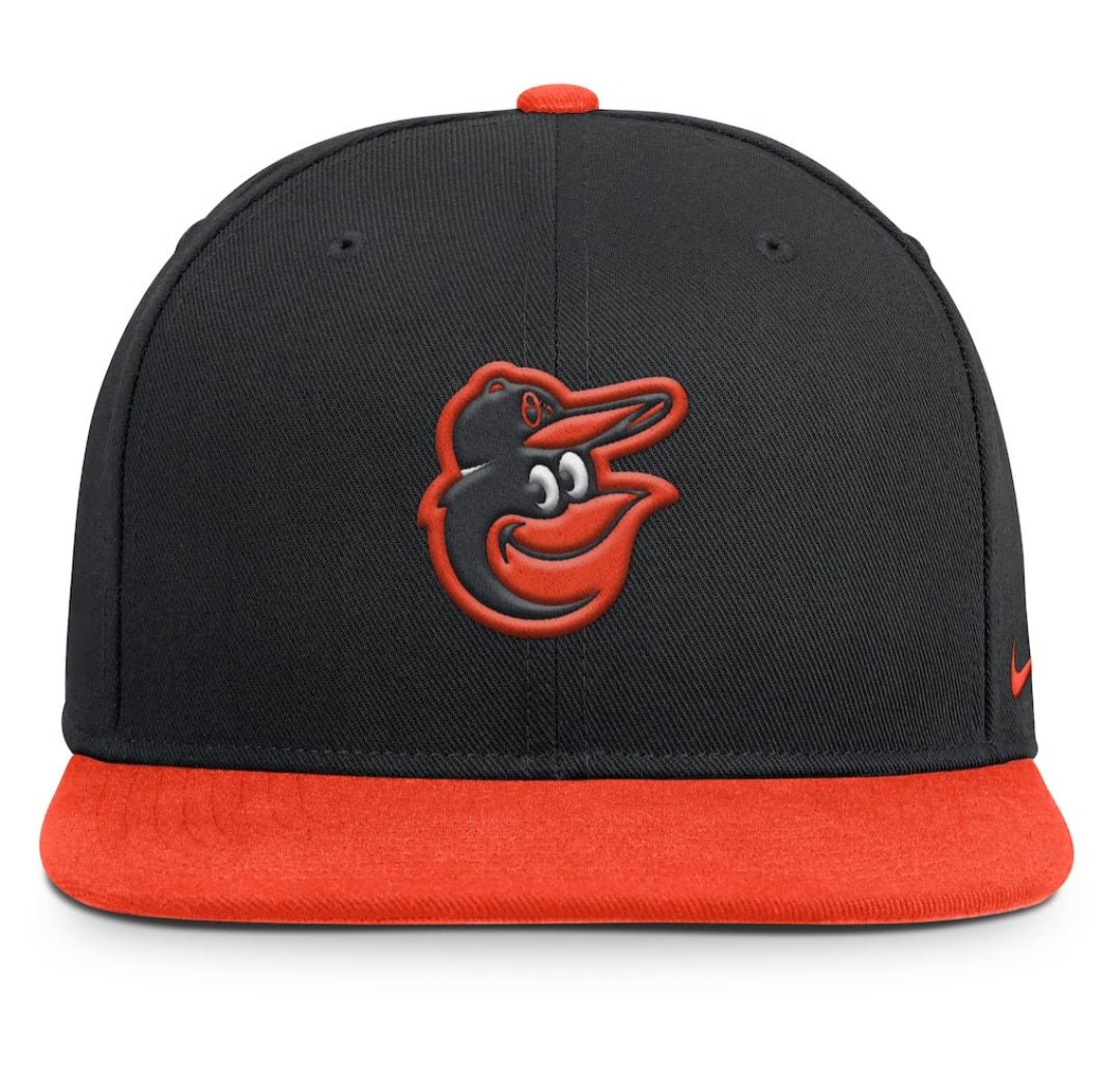 Baltimore Orioles Nike Primetime Pro Dri - FIT negra y naranja - Mundogorrasgc