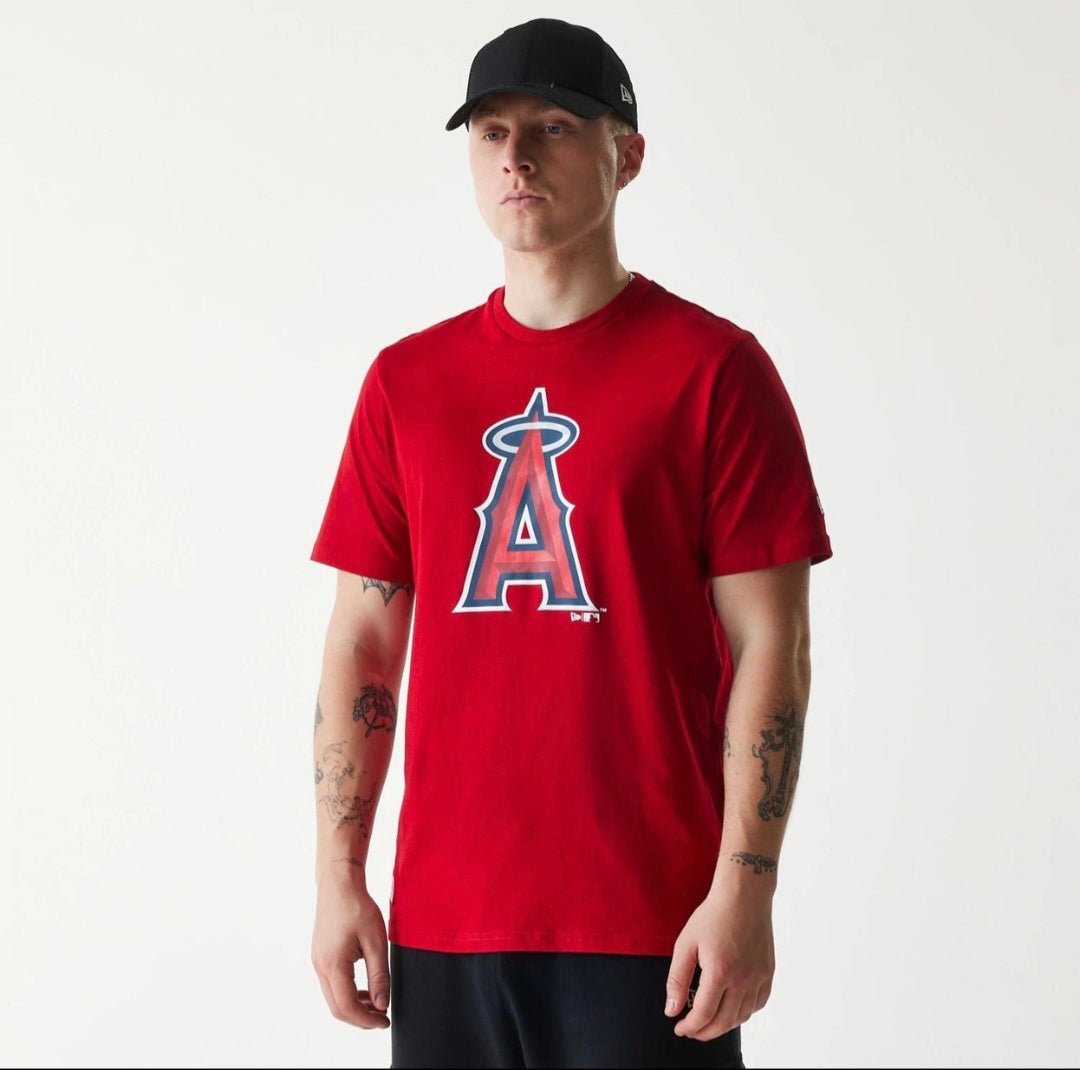 Camiseta Los Angeles Angels MLB – New Era (Roja) - intershopgc - Tienda de gorras online - Maspalomas