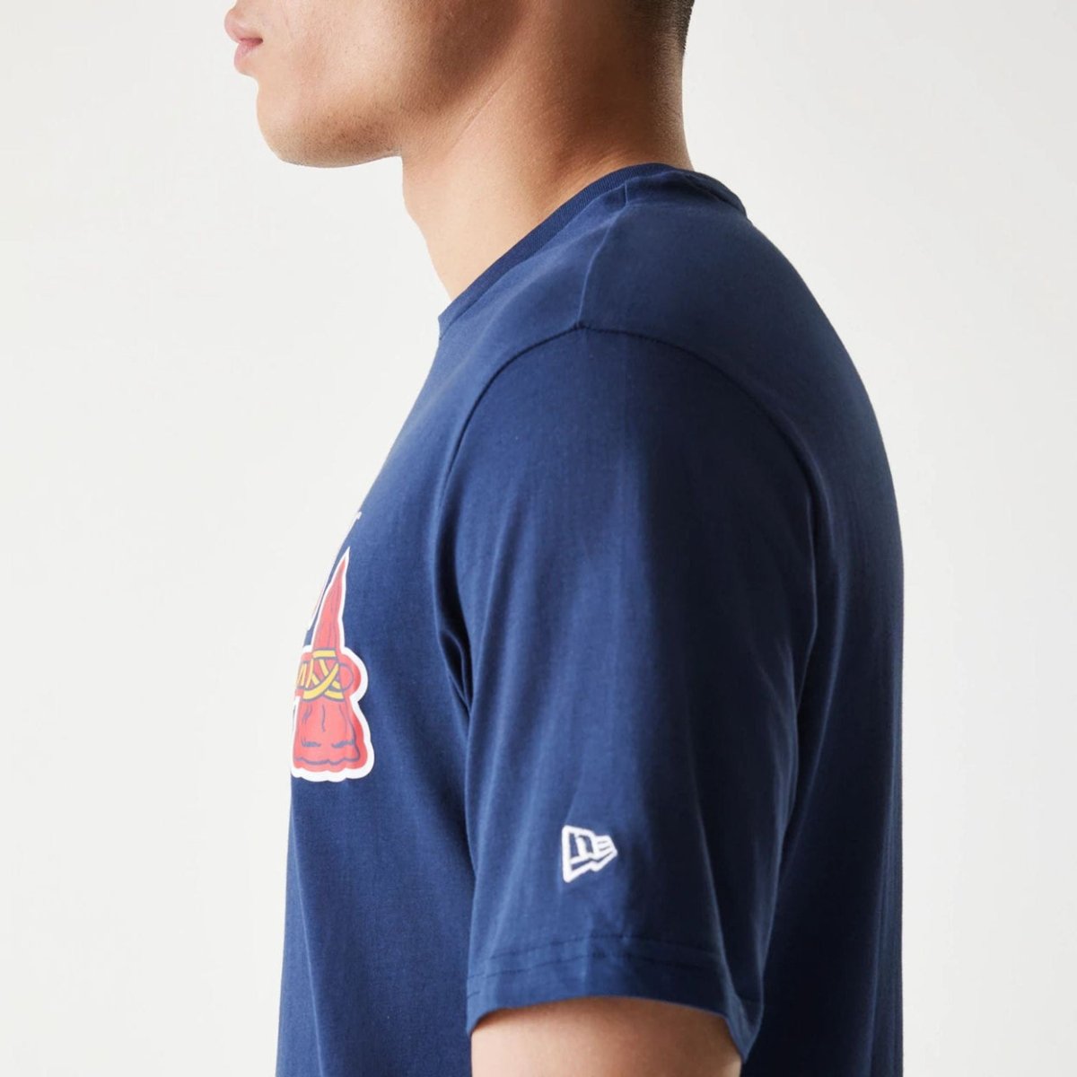 Camiseta New Era Atlanta Braves MLB azul marino - Mundogorrasgc