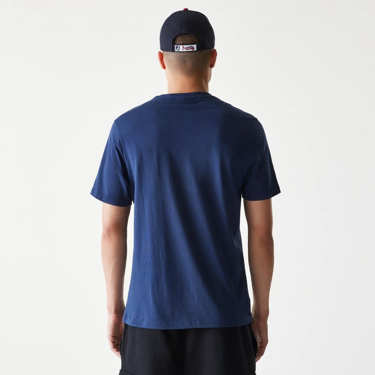 Camiseta New Era Atlanta Braves MLB azul marino - Mundogorrasgc