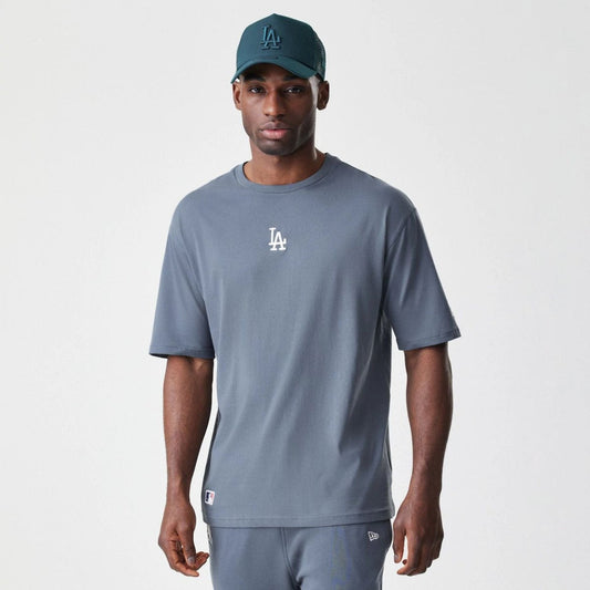Camiseta new era LA Dodgers Gris midi Oversized - Mundogorrasgc