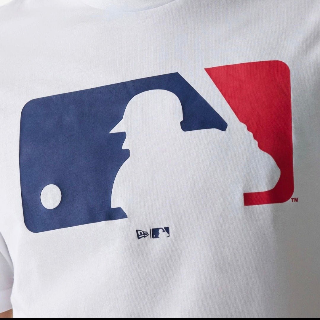 Camiseta new era MLB Logo blanca - intershopgc caps store
