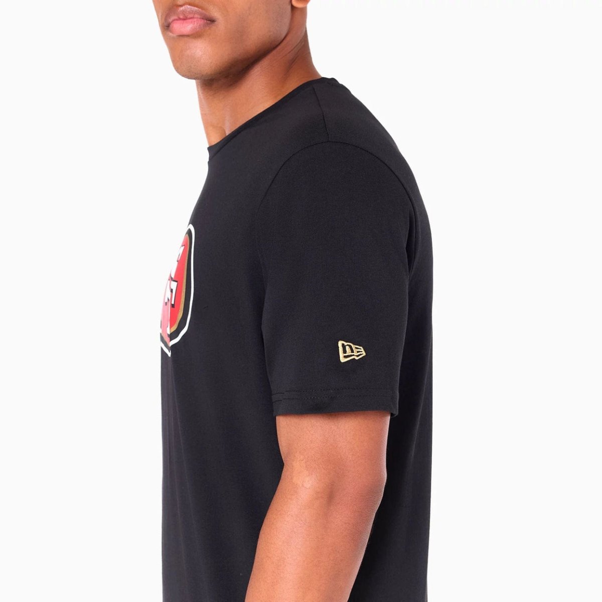 Camiseta New Era San Francisco 49ers NFL Negra algodón - Mundogorrasgc