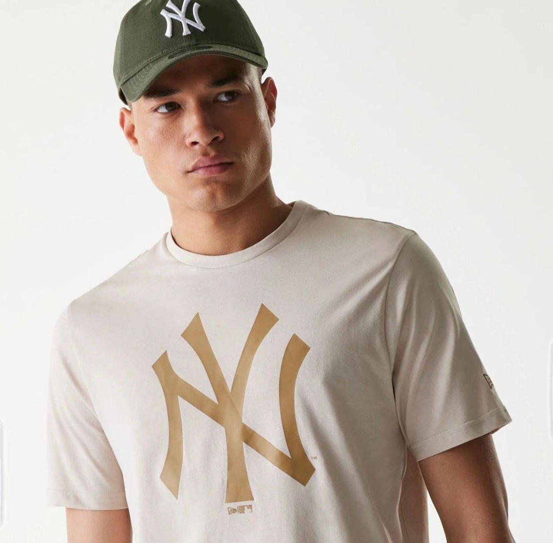 Camiseta New York Yankees beige new era - Mundogorrasgc