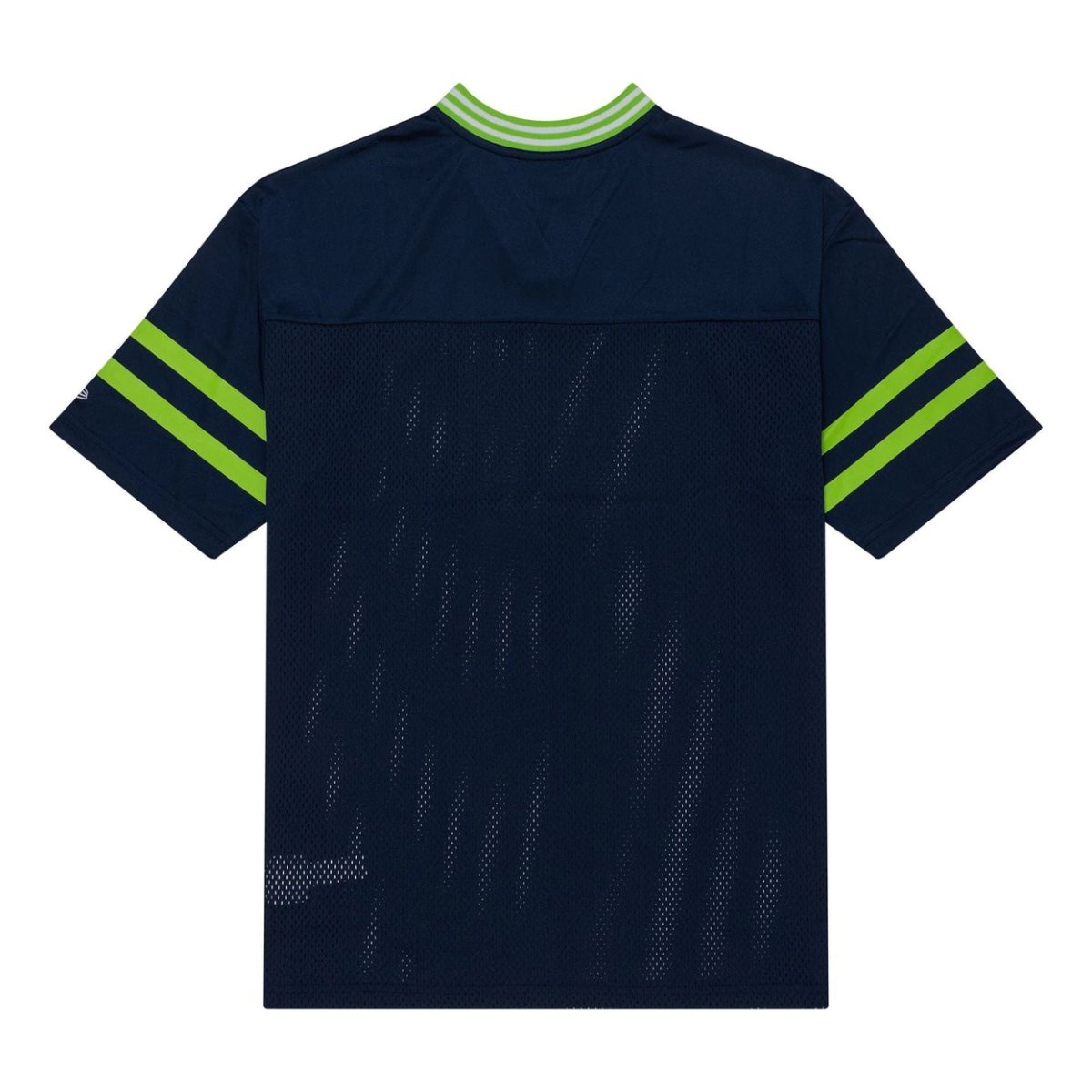 Camiseta NFL seahawks azul y verde neon Mesh Oversize - Mundogorrasgc