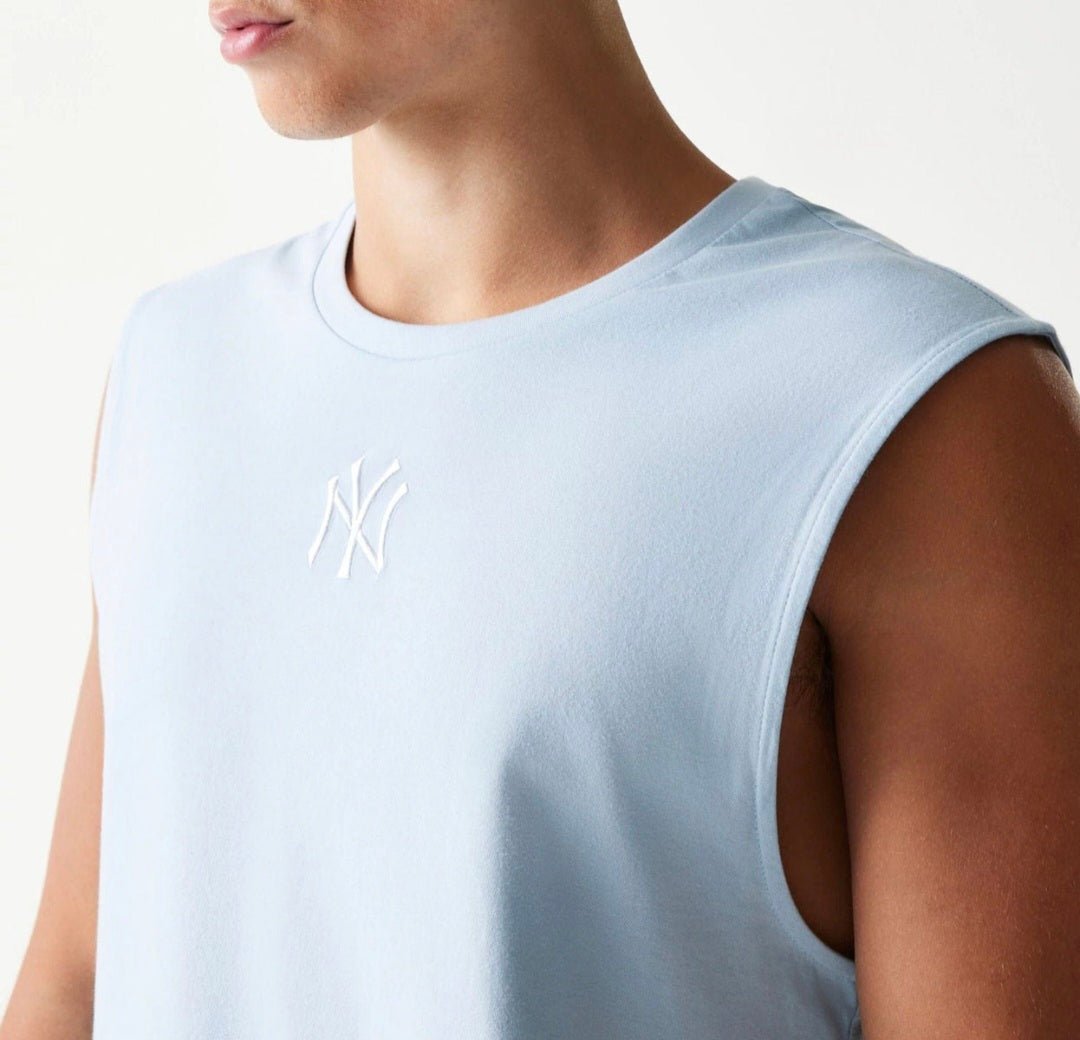 Camiseta sin mangas ny azul pastel - new era - Mundogorrasgc