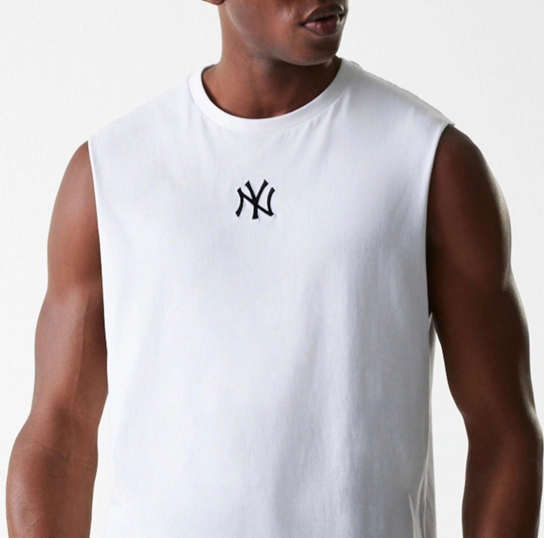 Camiseta sin mangas ny blanca - new era - intershopgc - Tienda de gorras online - Maspalomas