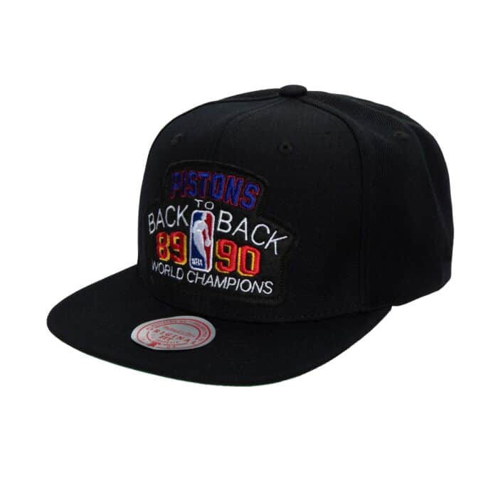 CHAMPIONS Detroit pistons snapback negra 1989 1990 - intershopgc - Tienda de gorras online - Maspalomas