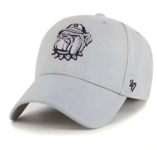 Gorra ’47 Brand MVP Georgetown Hoyas Gris – Bulldog Bordado - intershopgc - Tienda de gorras online - Maspalomas