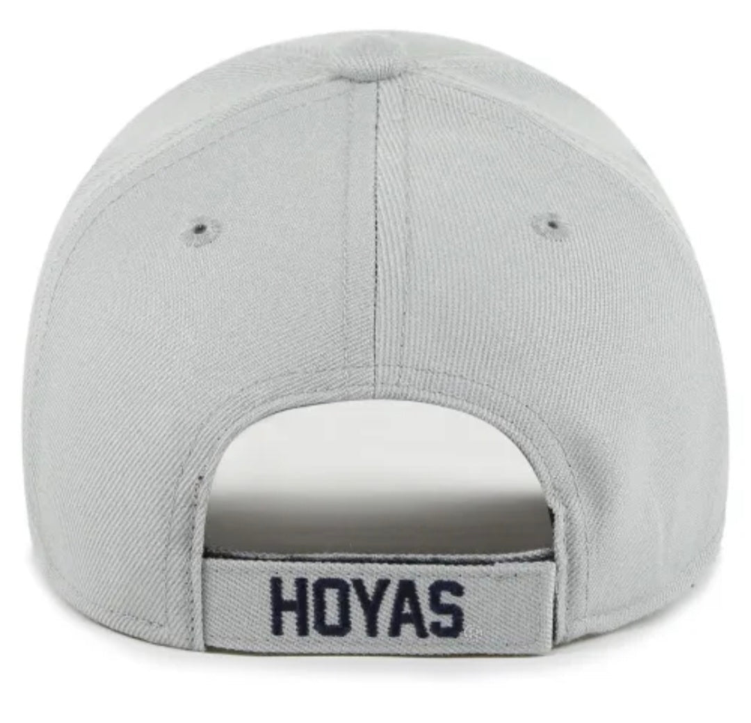 Gorra ’47 Brand MVP Georgetown Hoyas Gris – Bulldog Bordado - intershopgc - Tienda de gorras online - Maspalomas