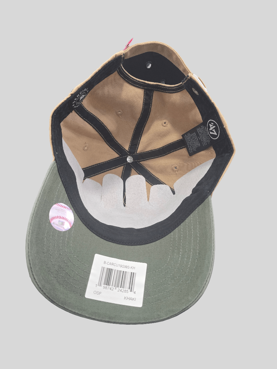 Gorra ’47 Clean Up Phillies khaki y verde - icon campana - intershopgc - Tienda de gorras online - Maspalomas