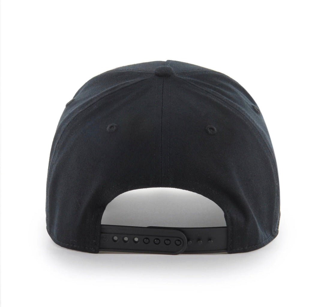 Gorra 47 Deluxe Sure Shot MVP DT – Edmonton Oilers Negra/Dorada Ajustable - intershopgc