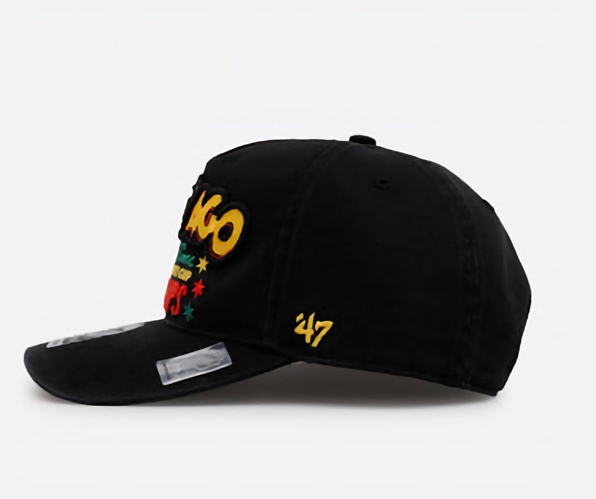 Gorra '47 Hitch Chicago Blackhawks Negra Champs - Gorras originales top