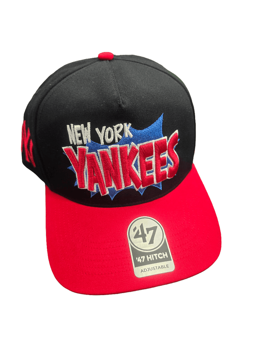 Gorra ’47 Hitch New York Yankees Cartoon comic Icon – Negro y Rojo - intershopgc - Tienda de gorras online - Maspalomas